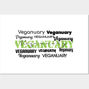 Veganuary Posters and Art